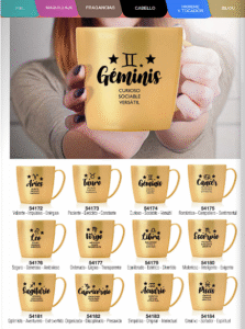 Todo sobre Tazas Zodiacales Doradas