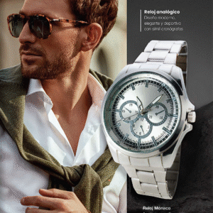 Reloj Analógico Caballero Elegante