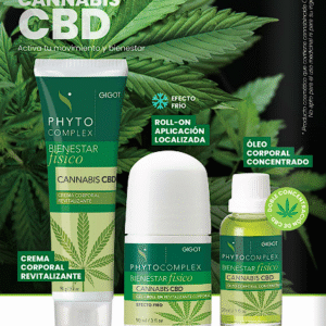 Cremas con activo Cannabis CBD