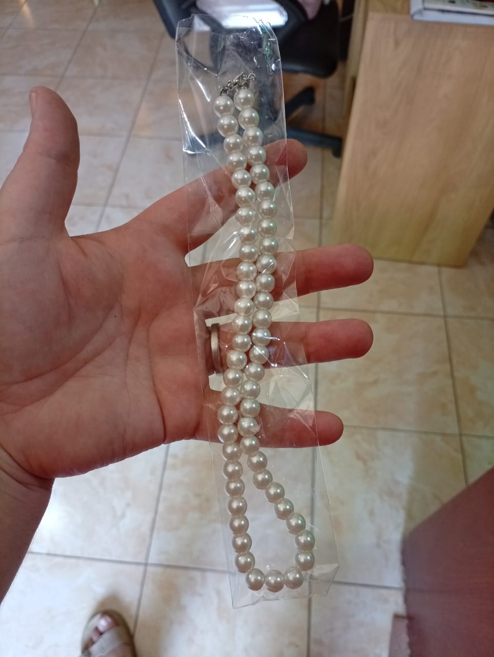 Colgante de Perla Natural Elegante - Gigot - Image 2