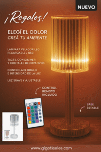 Todo sobre Velador con Control Remoto – Diferentes Colores de Luz