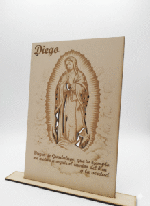 Todo sobre Virgen de Guadalupe – Arte Calado en MDF 3 mm – 30 x 20 cm