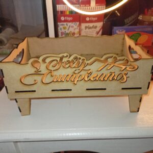 Bandeja Calada "Feliz Cumpleaños" – 20 x 30 cm