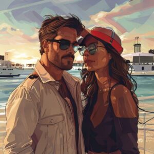 Enamorados: el video viral de Franco Colapinto con Maia Reficco en las playas de Miami